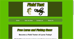 Desktop Screenshot of fieldtestfishing.com