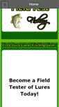 Mobile Screenshot of fieldtestfishing.com